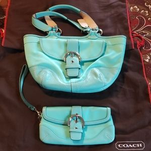 Coach purse set